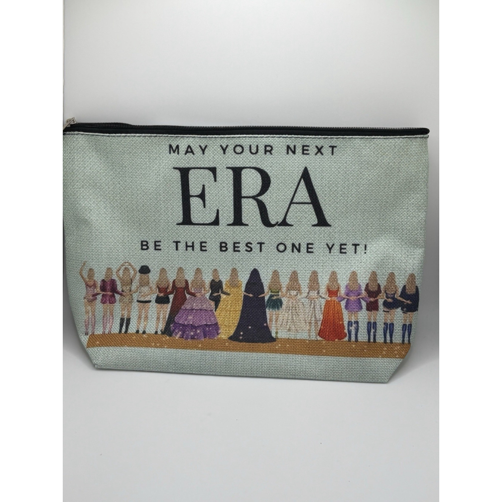 Eras Tour Green Pouch With Stickers - Picture 4 of 4